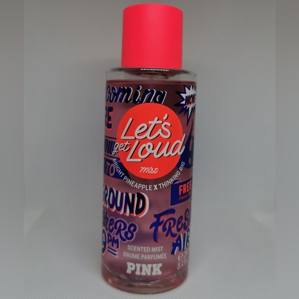 NEW - Victoria's Secret - PINK - Let's Get Loud - Limited Edition - Body Mist